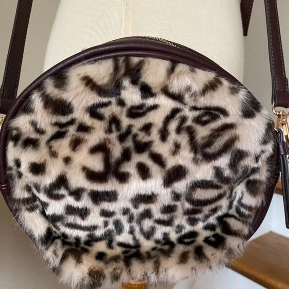 Anthropologie Remi Reid Faux Fur Crossbody
